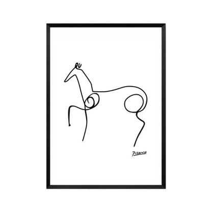 Canvas Artwork of Animal Sketches for Wall Decor