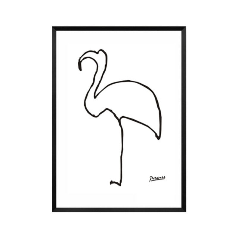 Canvas Artwork of Animal Sketches for Wall Decor