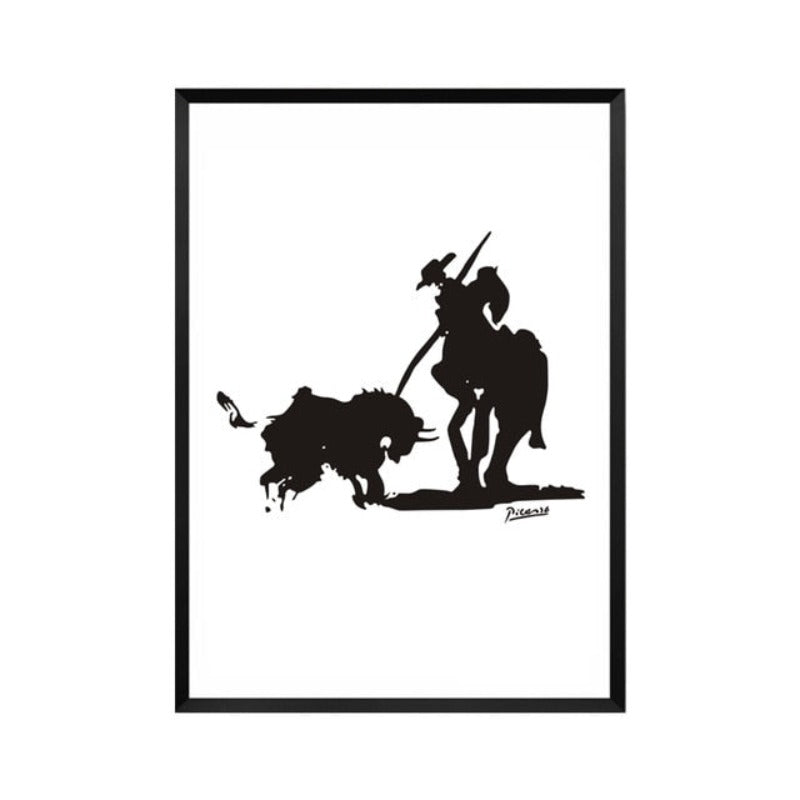 Canvas Artwork of Animal Sketches for Wall Decor