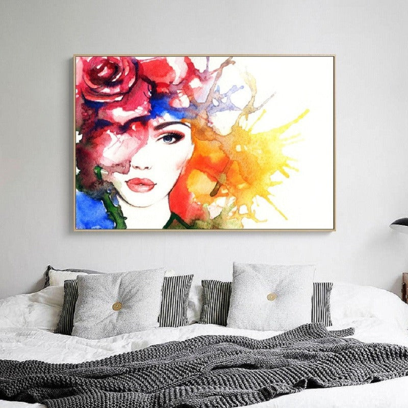 Contemporary Canvas Wall Art for Women – Stylish Home Decor