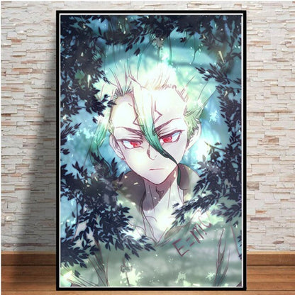 Canvas Wall Art Featuring Anime Characters - Decorative Painting