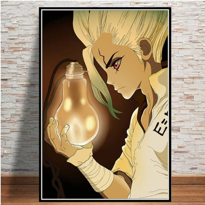 Canvas Wall Art Featuring Anime Characters - Decorative Painting