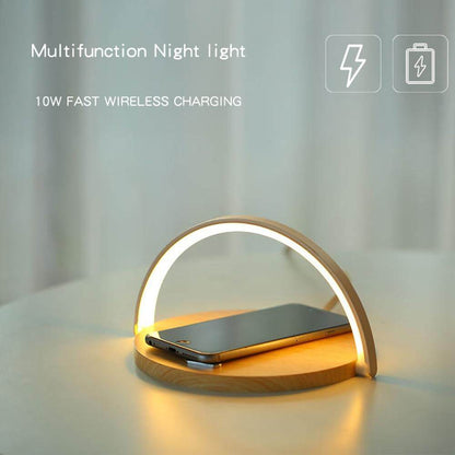 Wireless Charger and Lamp Combo – 2-in-1 Design