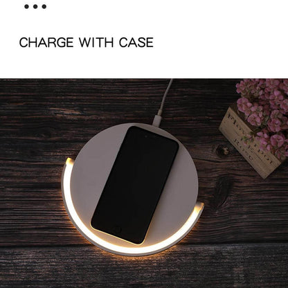 Wireless Charger and Lamp Combo – 2-in-1 Design