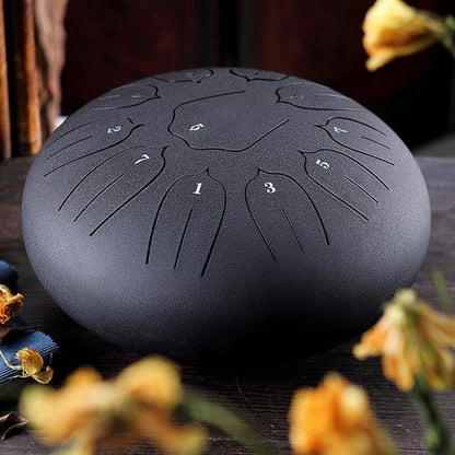 8-Tone Steel Tongue Drum - 6 Inch Musical Instrument
