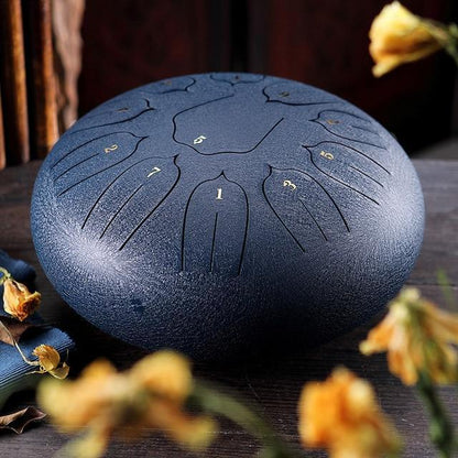 8-Tone Steel Tongue Drum - 6 Inch Musical Instrument