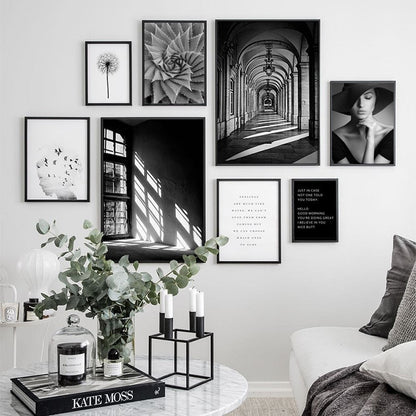 Stylish Scandinavian-Inspired Abstract Canvas Art