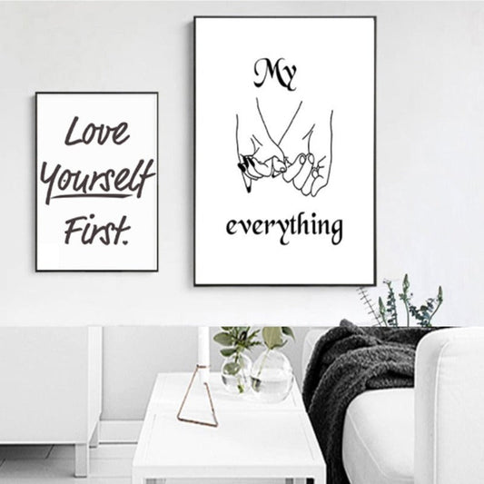 Canvas Wall Art Print - Be Yourself Design
