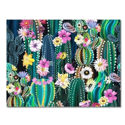 Abstract Canvas Artwork - Love Yourself Wall Decor