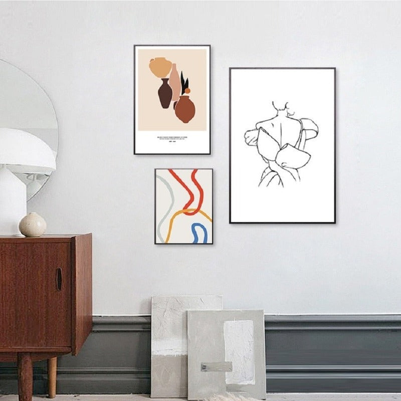Dynamic Shapes - Premium Canvas Artwork for Every Space