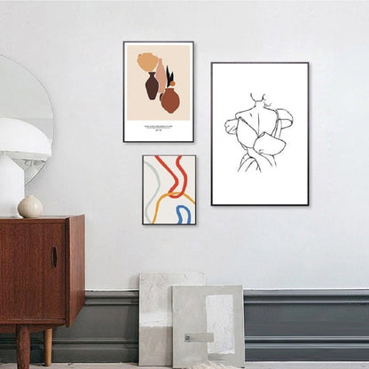 Dynamic Shapes - Premium Canvas Artwork for Every Space