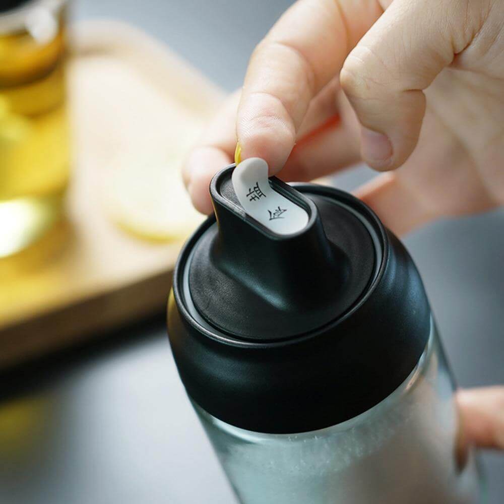 Versatile Seasoning and Oil Dispenser Set | FlavorGuard