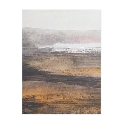 Serene Ocean Horizon - Elegant Canvas Art Piece