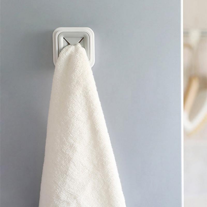 Set of 3 Adhesive Towel Holders for Home Use