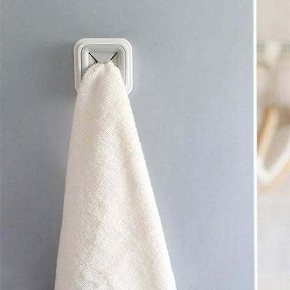 Set of 3 Adhesive Towel Holders for Home Use