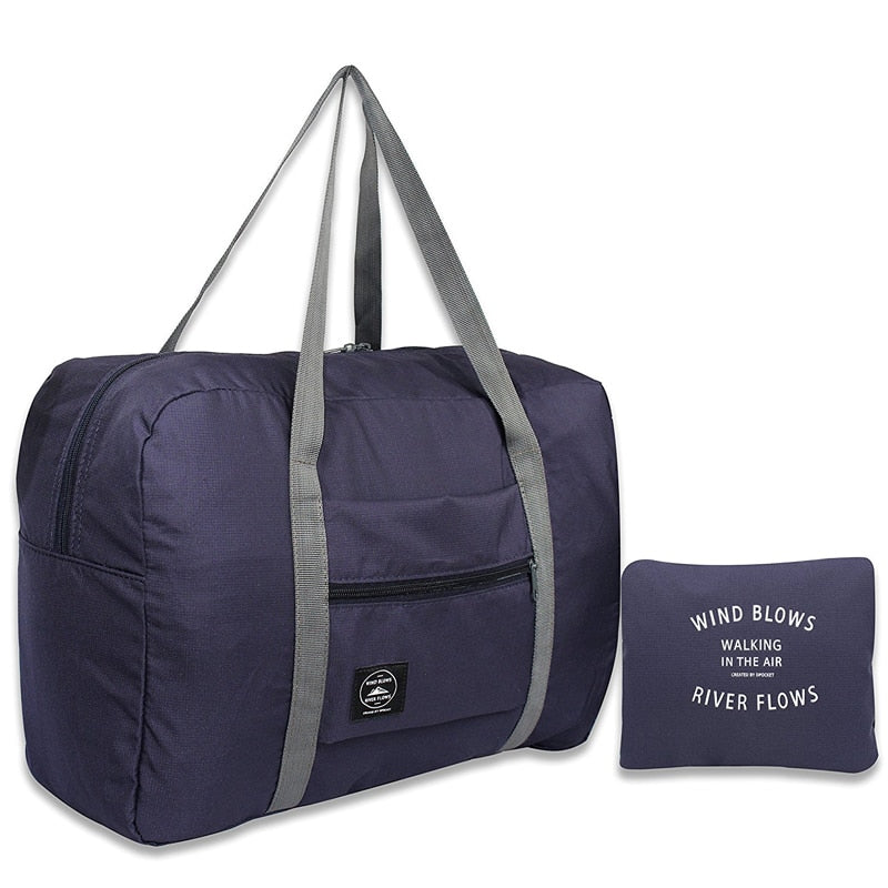 Lightweight Water-Resistant Foldable Travel Bag for Easy Packing