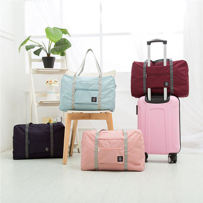 Lightweight Water-Resistant Foldable Travel Bag for Easy Packing