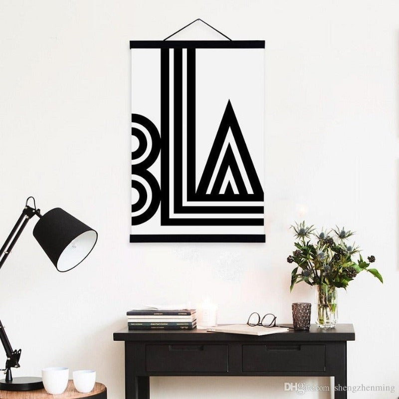 Canvas Wall Art - Staring Eyes Artwork by Taalita