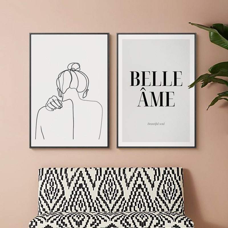 Canvas Wall Art Painting - Beautiful Soul Design