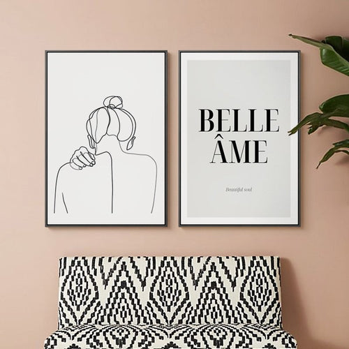 Canvas Wall Art Painting - Beautiful Soul Design