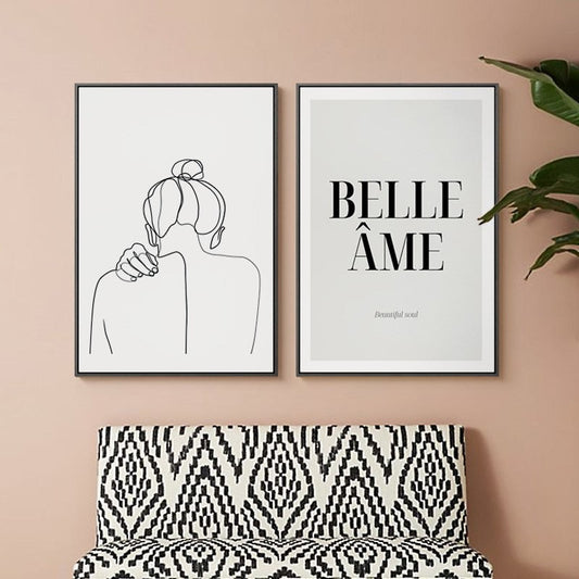 Canvas Wall Art Painting - Beautiful Soul Design