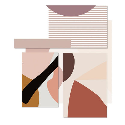 Vibrant Geometric Canvas Art for Stylish Interiors