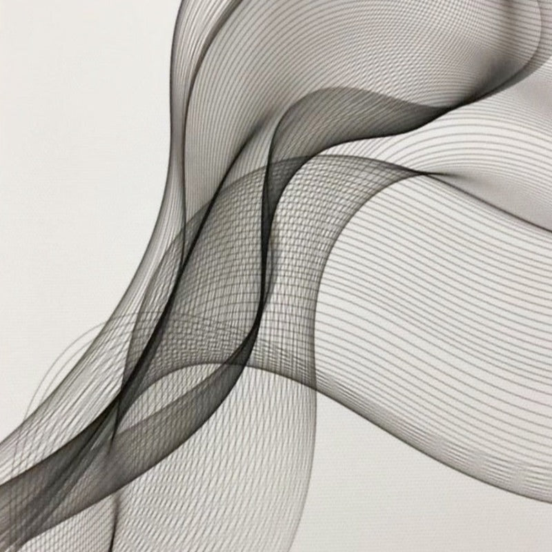 Elegant Waves Canvas Art - Contemporary Home Decor