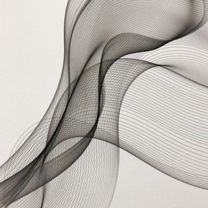 Elegant Waves Canvas Art - Contemporary Home Decor