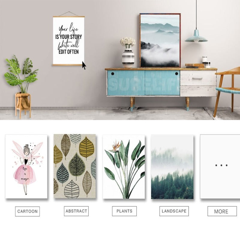 Nordic Essence - Premium Canvas Artwork for Your Space