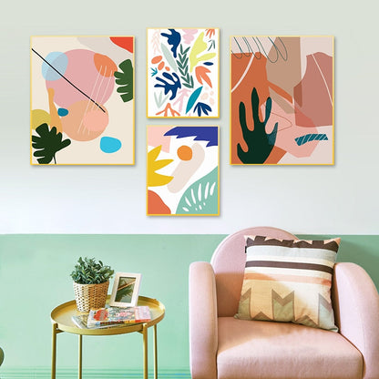 Vibrant Abstract Landscape Canvas Art for Modern Spaces
