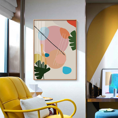 Vibrant Abstract Landscape Canvas Art for Modern Spaces
