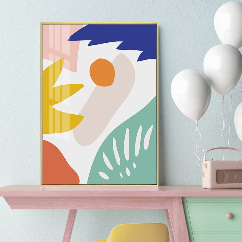 Vibrant Abstract Landscape Canvas Art for Modern Spaces