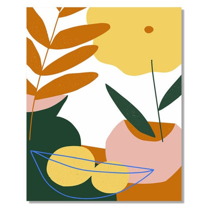 Vibrant Abstract Landscape Canvas Art for Modern Spaces