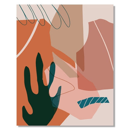 Vibrant Abstract Landscape Canvas Art for Modern Spaces