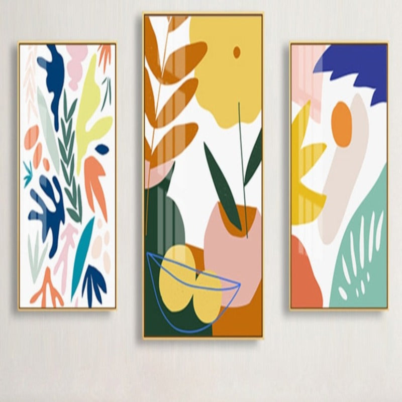 Vibrant Abstract Landscape Canvas Art for Modern Spaces