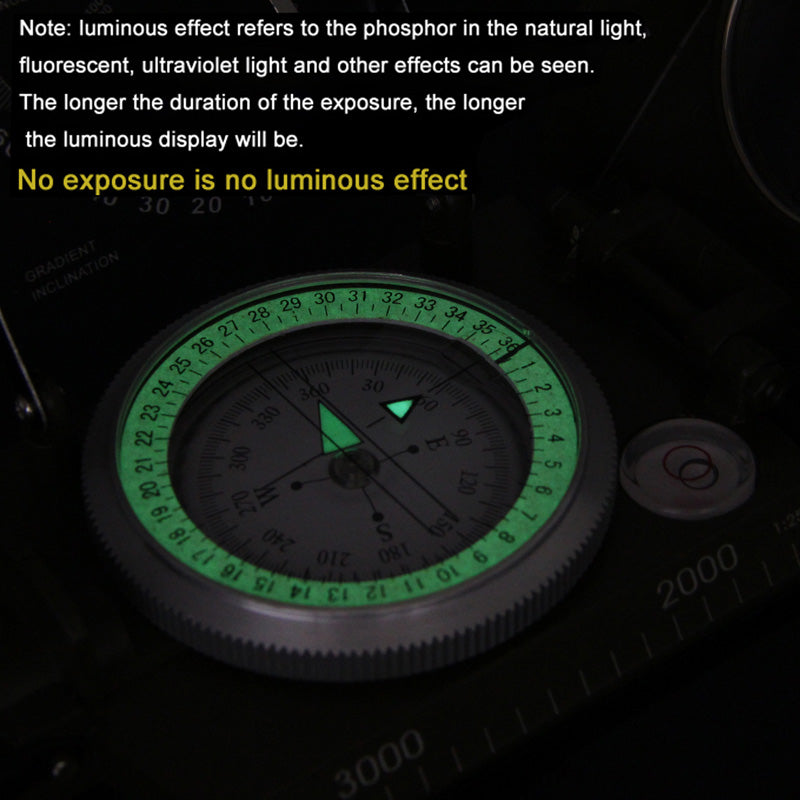 Multi-Function Compass for Outdoor Navigation and Survival