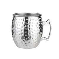 1 piece hammered silver