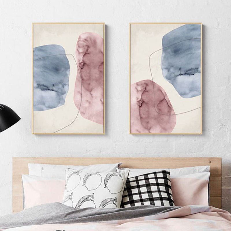 Vibrant Marble Design Canvas Art for Stunning Decor