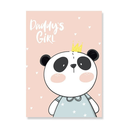 Canvas Wall Art - Baby Jungle Safari Theme Decor