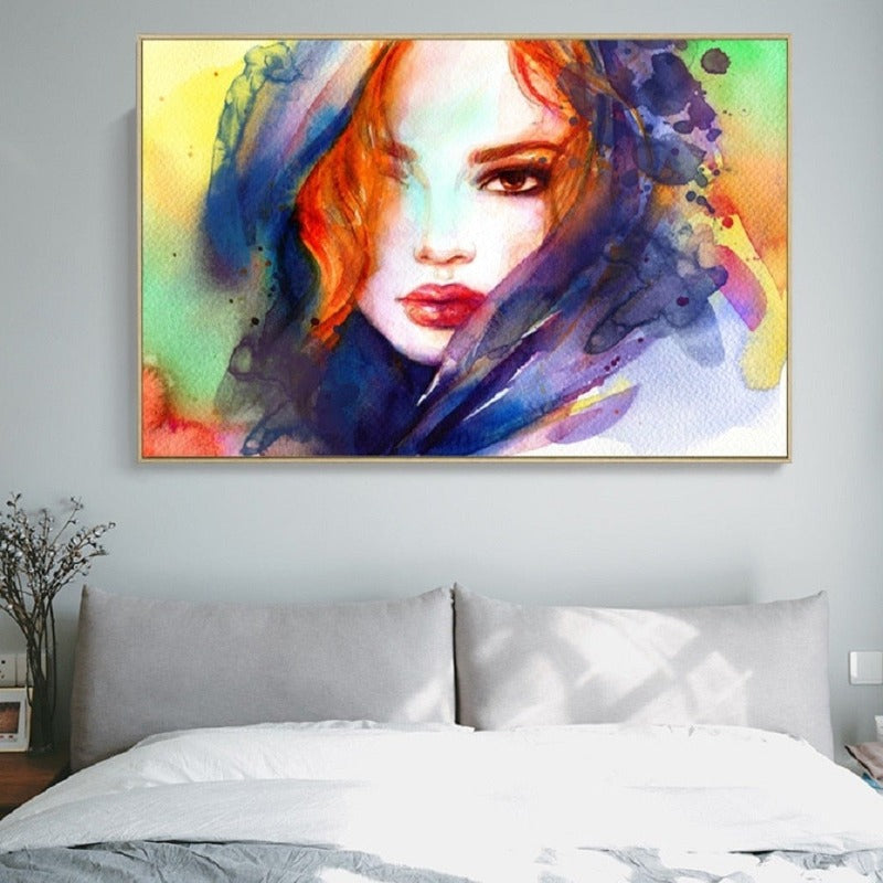 Contemporary Canvas Wall Art for Women – Stylish Home Decor