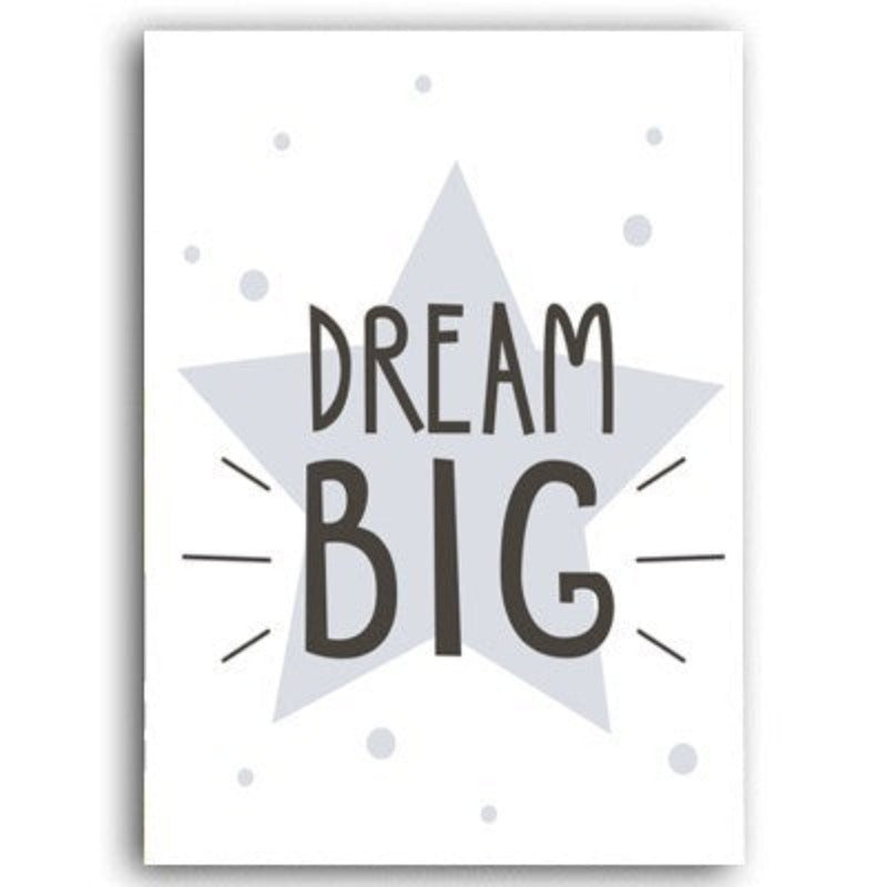 Kiddo Wall Art Painting on Canvas - Be Brave Design