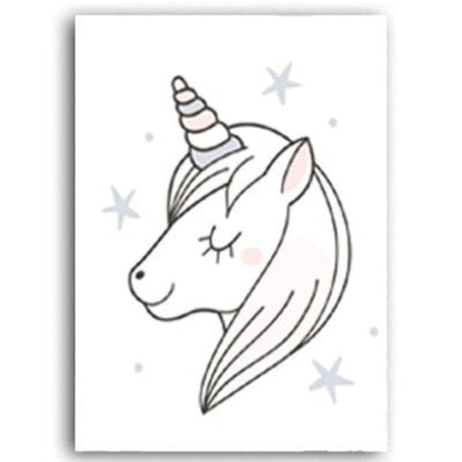 Kiddo Wall Art Painting on Canvas - Be Brave Design