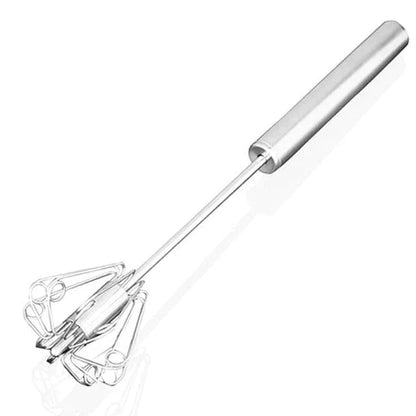 Semi-Automatic Twist Egg Whisk for Easy Mixing