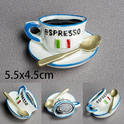 Playful 3D Food Magnets for Creative Kitchens