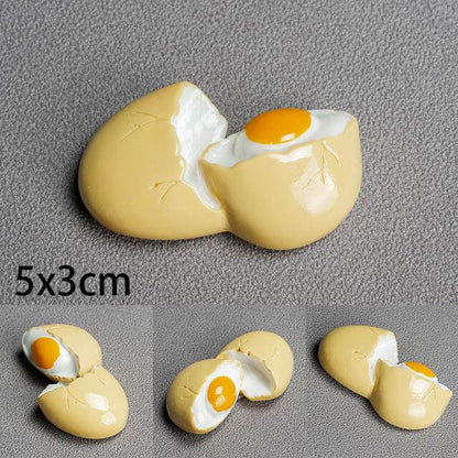 Playful 3D Food Magnets for Creative Kitchens
