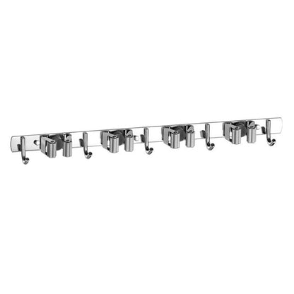 Durable Storage Rack for Brooms and Mops