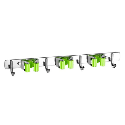 Durable Storage Rack for Brooms and Mops
