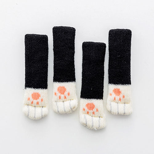 Set of 4 Anti-Slip Cat Paw Furniture Protectors