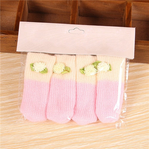 Set of 4 Anti-Slip Cat Paw Furniture Protectors