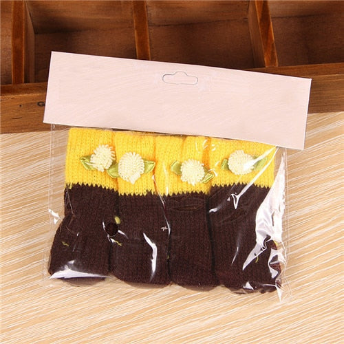 Set of 4 Anti-Slip Cat Paw Furniture Protectors